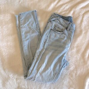 Juniors button up skinny jeans